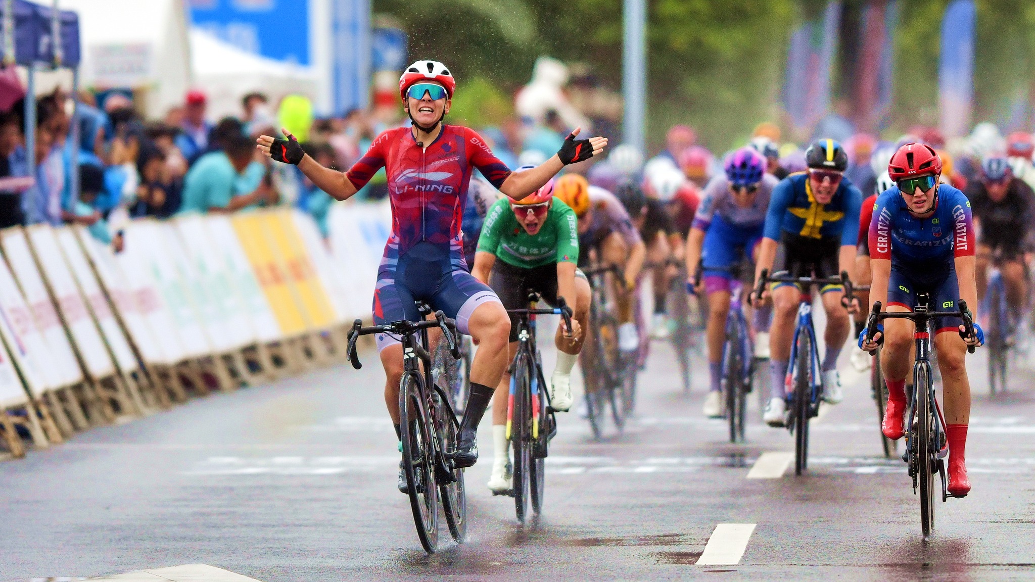 Hanna Tserakh Won Her First World Tour Race